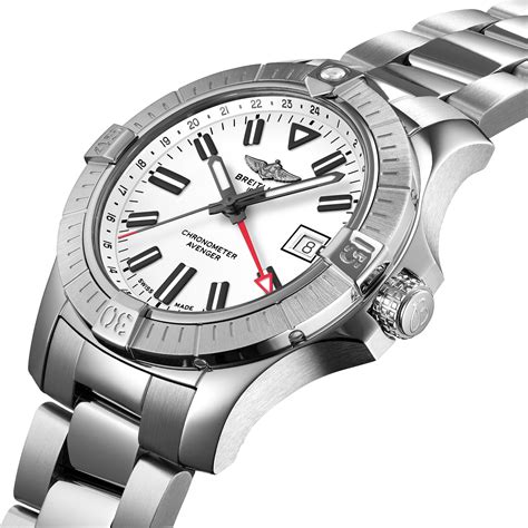 breitling automatic 21 jewels waterresist|breitling avenger gmt 43.